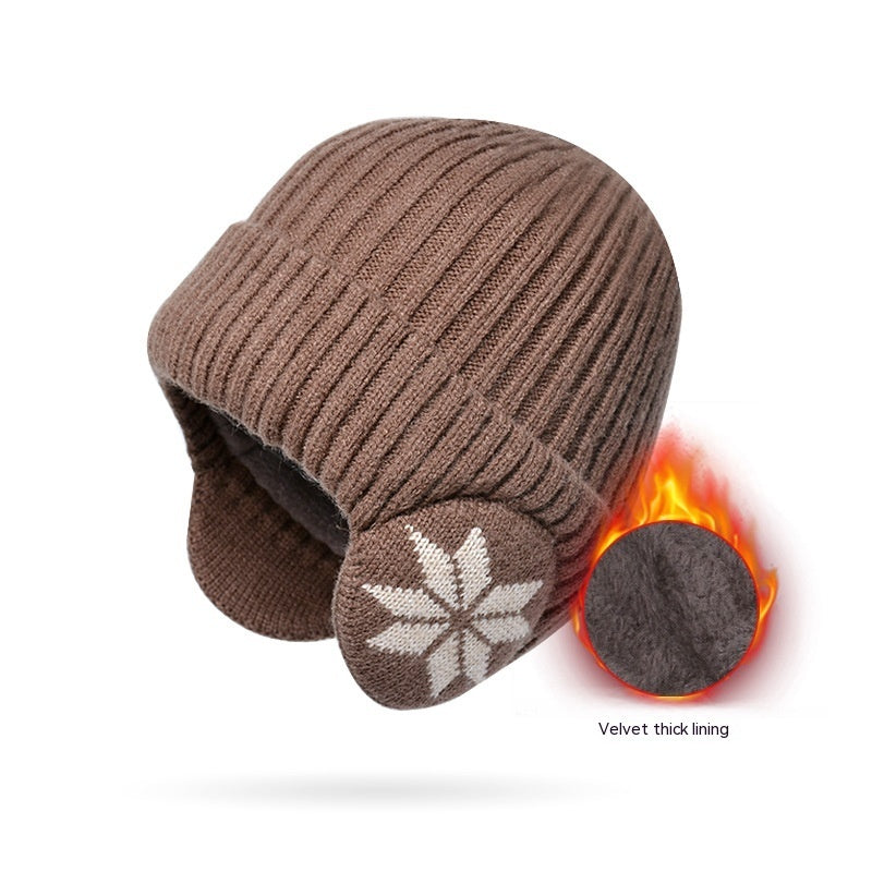 Men’s Fleece-Lined Wool Cap