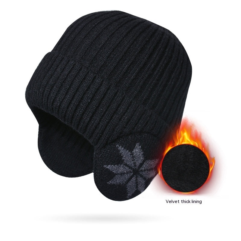 Men’s Fleece-Lined Wool Cap