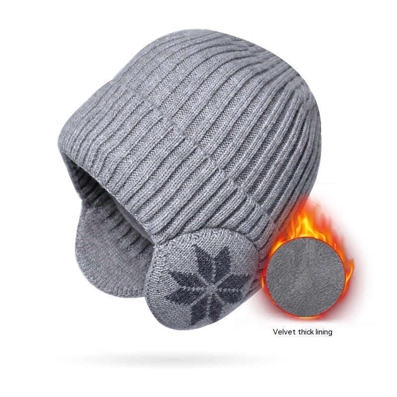 Men’s Fleece-Lined Wool Cap