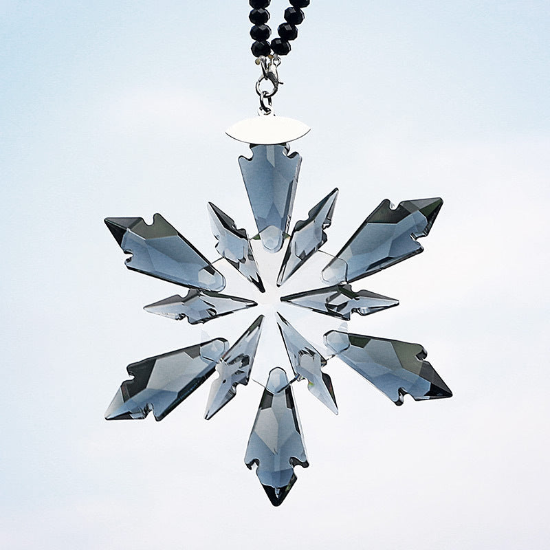 Snowflake Sun Catcher Crystal