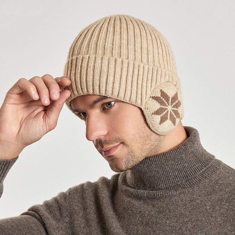 Men’s Fleece-Lined Wool Cap