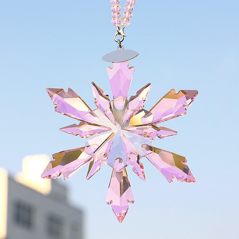 Snowflake Sun Catcher Crystal